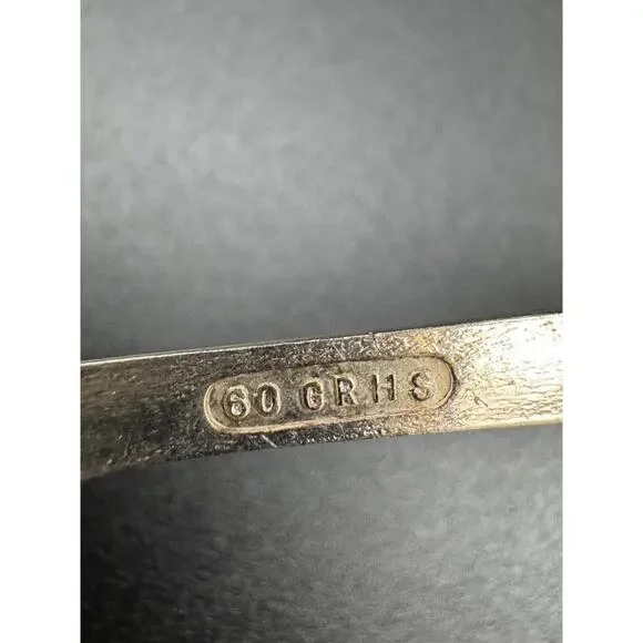 Vintage Norge Norwegian Enamel Souvenir Spoon Silver Plated 60 GR HS Great Condi - Picture 4 of 6